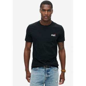 Superdry Shirt met ronde hals Organic Cotton Essential Logo T-Shirt