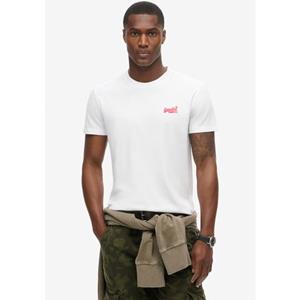 Superdry Shirt met ronde hals Organic Cotton Essential Logo T-Shirt