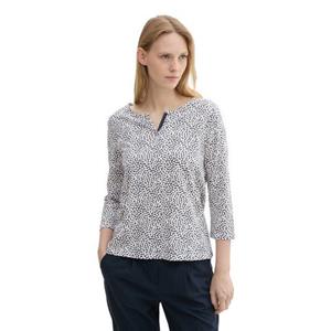 Tom Tailor Henleyshirt met print all-over