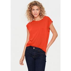 Saint Tropez Shirt met korte mouwen AdeliaSZ V-N T-Shirt