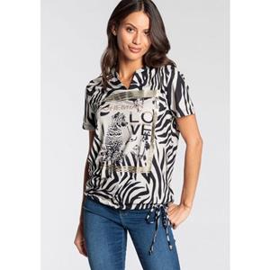 Laura Scott T-shirt met animal-print - nieuwe collectie