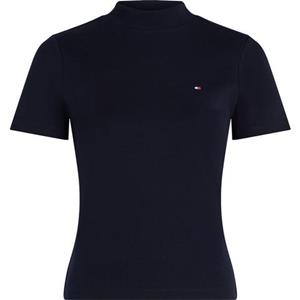 Tommy Hilfiger Shirt met staande kraag NEW CODY SLIM CROP MOCK-NK