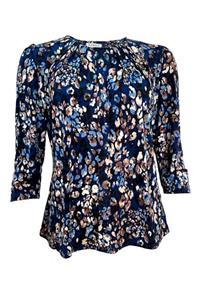 IN FRONT MARCIA BLOUSE 16449 501 (Blue 501)