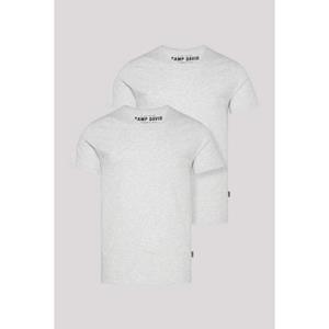 CAMP DAVID Shirt met V-hals in 2-delige set (2-delig)