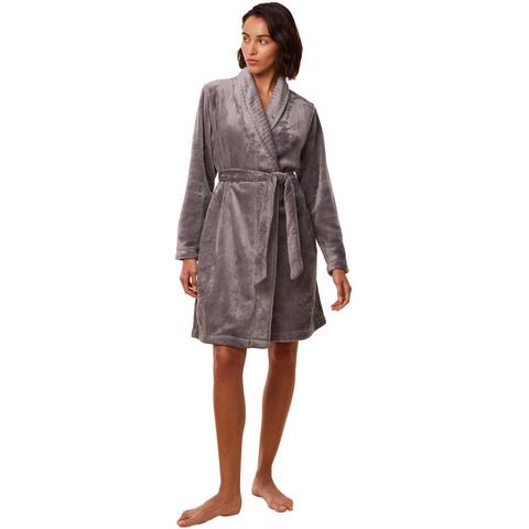 Triumph Ochtendjas Robes Fleece Robe 01 (2 stuks, Met riem)