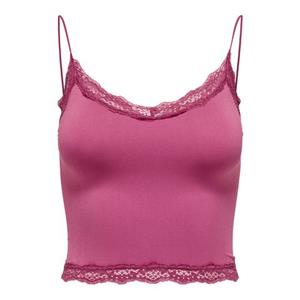 Only Kanten top ONLVICKY LACE SEAMLESS CROPPED TOP