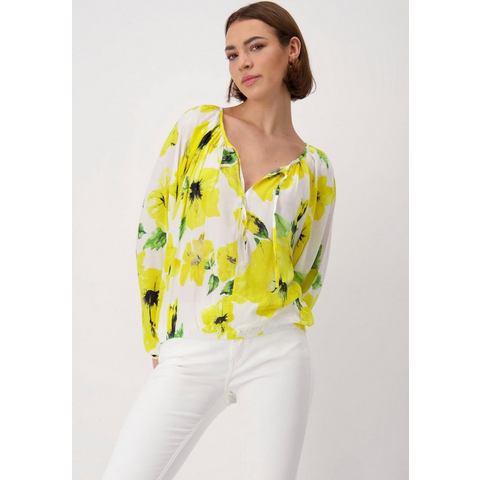 Monari Blouse zonder sluiting met bloemenprint