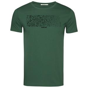 GreenBomb  Bike Slow Guide T-Shirt Cotton - T-shirt, groen