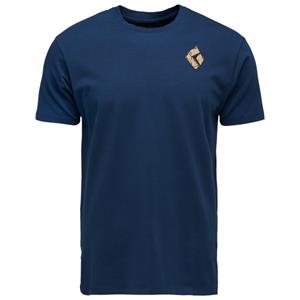 Black Diamond  Mono Pocket S/S Tee - T-shirt, blauw