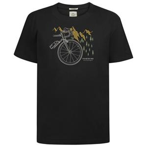 GreenBomb  Bike Nature Park Fusion T-Shirt Cotton - T-shirt, zwart