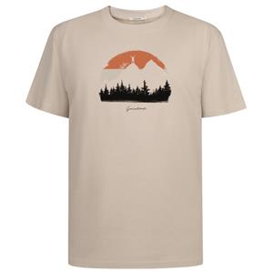 GreenBomb  Nature Forest Happy Fusion T-Shirt Cotton - T-shirt, beige