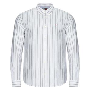 Tommy Jeans Overhemd Lange Mouw  TJM REG OXFORD STRIPE SHIRT