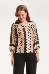 Smashed Lemon 24529 zigzag top