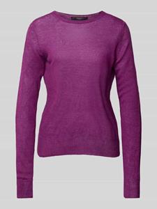 Weekend Max Mara Gebreide pullover van puur vlas, model 'ATZECO'