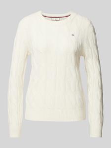 Tommy Hilfiger Gebreide pullover met ribboorden