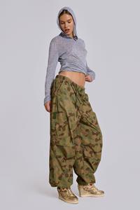 Jaded London Duck Camo Parachute Pants