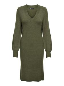 Only Onlkatia Ls V-neck Dress Knt Nca