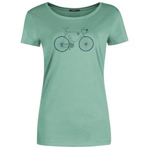 GreenBomb  Women's Bike Classic Loves T-Shirt Cotton - T-shirt, turkoois