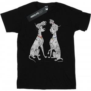 101 Dalmatians 101 Dalmatiërs Heren Pongo en Perdita katoenen T-shirt