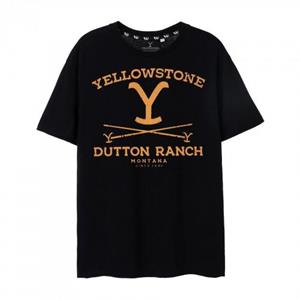 Pertemba FR - Apparel Yellowstone Heren Dutton Ranch T-shirt met korte mouwen