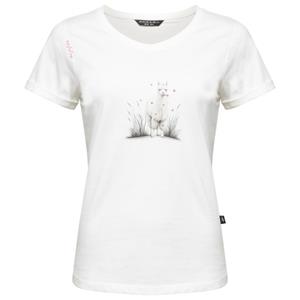 Chillaz  Women's Ötztal Alpaca Meadow - T-shirt, wit