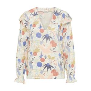 Mustang Blouse met lange mouwen Blouse