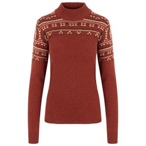 Sherpa  Women's Bhutla Crew - Merinotrui, rood