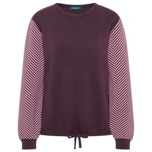 Tranquillo  Women's Kurzer Strickpullover - Trui, purper