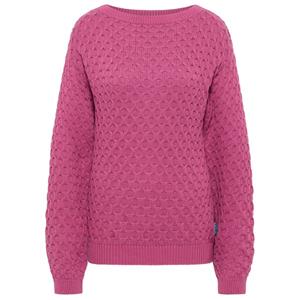 Tranquillo  Women's Gemusterter Strickpullover - Trui, roze