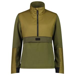 Mons Royale  Women's Decade Mid Pullover - Fleecetrui, olijfgroen