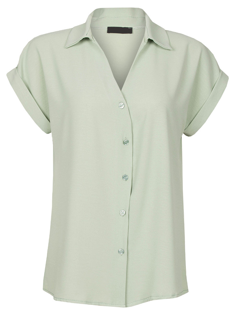 Fashionize Blouse Basic Groen