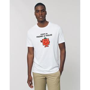 Monsieur Madame Heren T-shirt - STERK VAN VADER OP ZOON