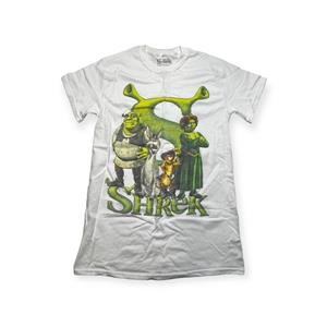 Outletup-clothes Koszulka T-shirt męski okrągły dekolt SPENCER'S SHREK L