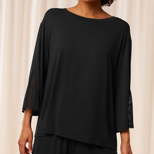 Triumph Aura Spotlight blouse, zwart