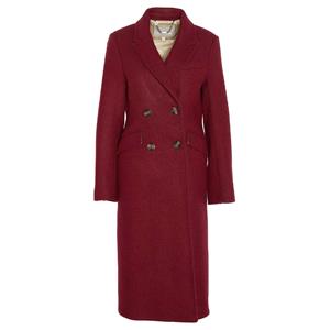 Barbour Damesjas Marylin Wool Burgundy/ Muted