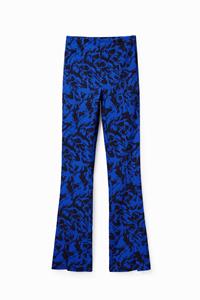 Desigual Arty broek met splitten - BLACK