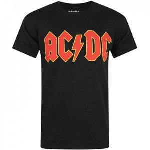 AC/DC herenlogo-T-shirt