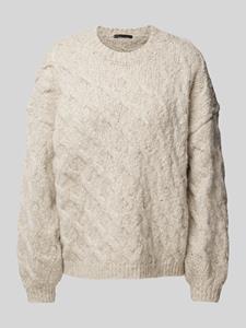 Drykorn Gebreide pullover met extra brede schouders, model 'RAMEA'