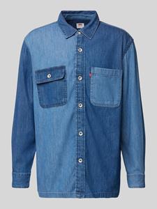 Levi's Regular fit jeansoverhemd met borstzakken