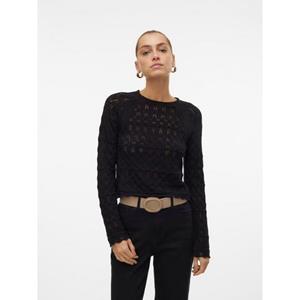 Vero Moda Gebreide trui VMNEWFABIENNE LS O-NECK PULLOVER NOOS