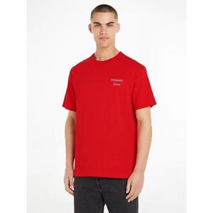 TOMMY JEANS T-shirt TJM REG CORP TEE EXT met  borduursel