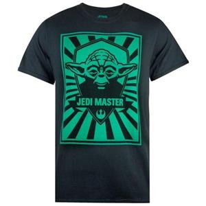 Star Wars Heren Yoda Jedi Master Poster T-shirt