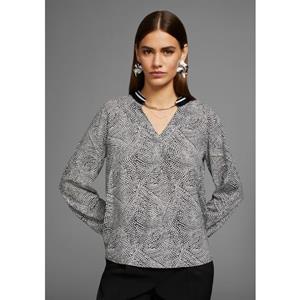 HECHTER PARIS Gedessineerde blouse