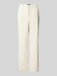 Vero Moda Straight fit corduroy broek met schuifhaakje en ritssluiting, model 'NORA'