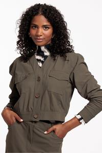 Studio Anneloes Becky cargo jacket - new army - 11825