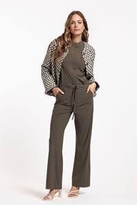 Studio Anneloes Liesbeth cargo jumpsuit - new army - 11828