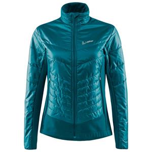 Löffler  Women's Hybridjacket Primaloft60 - Synthetisch jack, blauw/turkoois