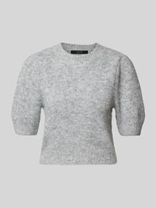 Vero Moda Regular fit gebreide pullover met pofmouwen, model 'NOVAH'