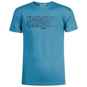 GreenBomb  Bike Slow Roll T-Shirt Cotton - T-shirt, blauw