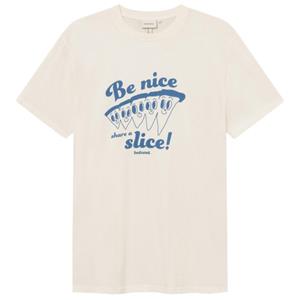 Dedicated  T-Shirt Stockholm Share A Slice - T-shirt, wit